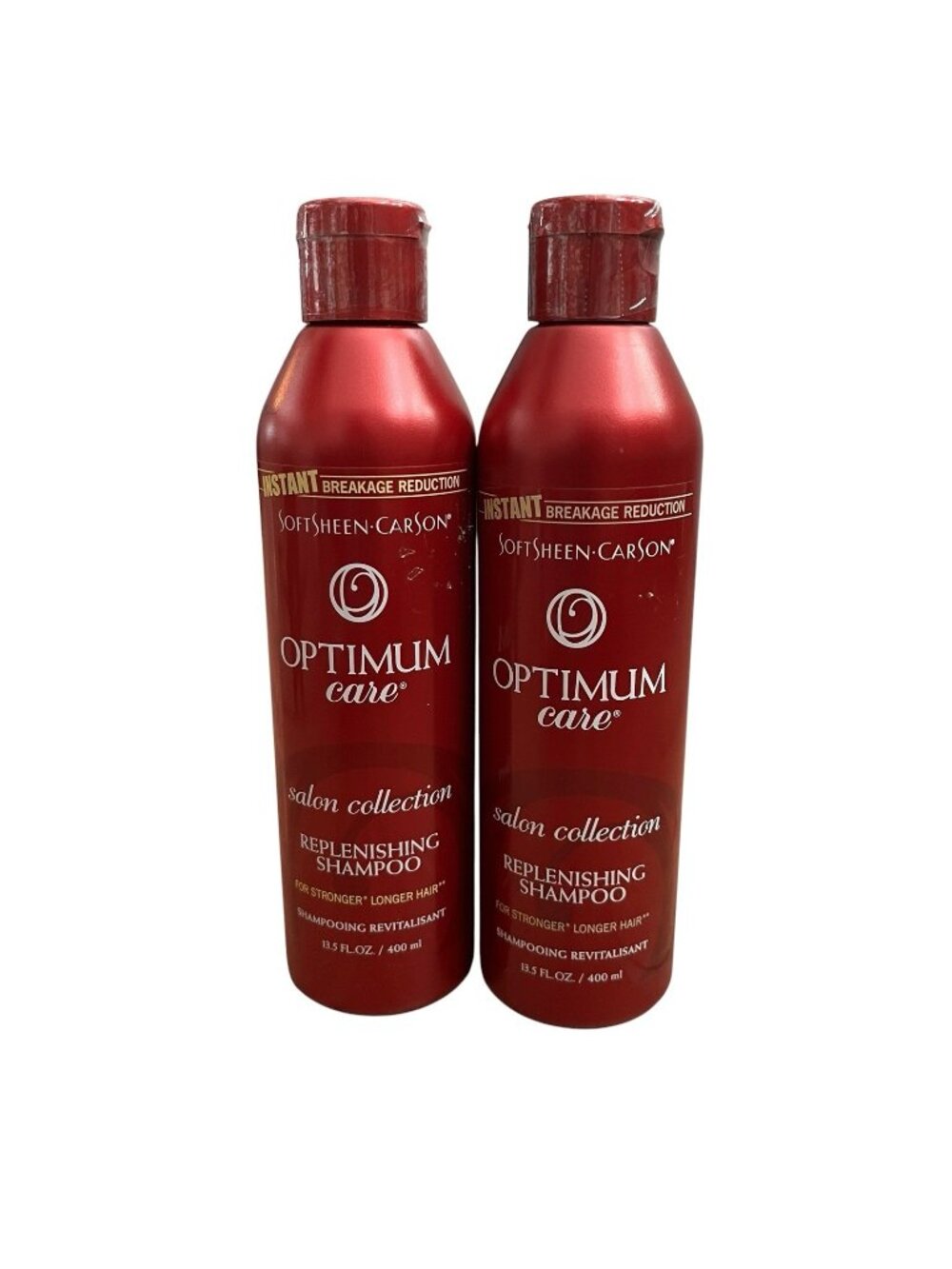 2 Optimum Care Replenishing Shampoo Breakage Reduction  Softsheen Carson 13.5 oz